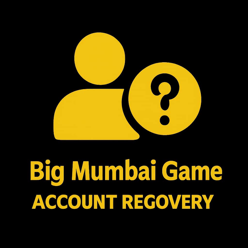 Icon representing Big Mumbai Game Account Recovery.