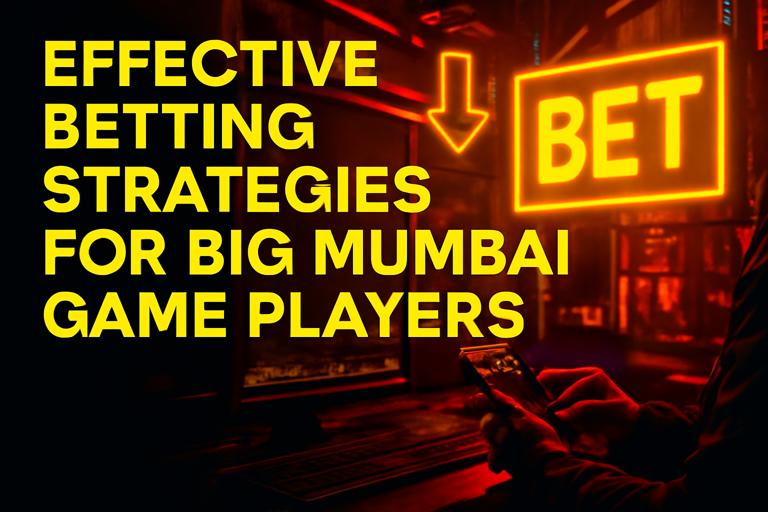A high-tech informational scene about Big Mumbai Game login process.