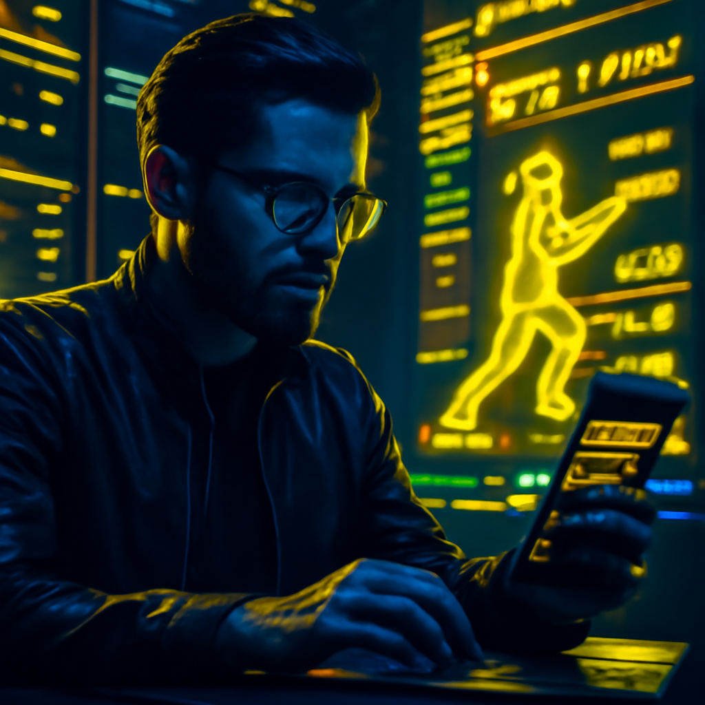 An educational diagram illustrating login steps for Big Mumbai Game.