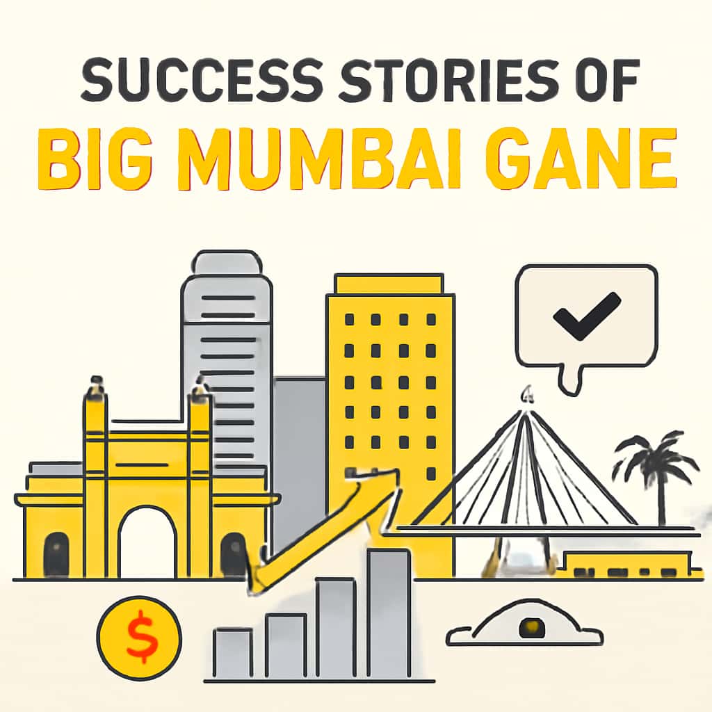 Illustration discussing the Success Stories of Big Mumbai Game.