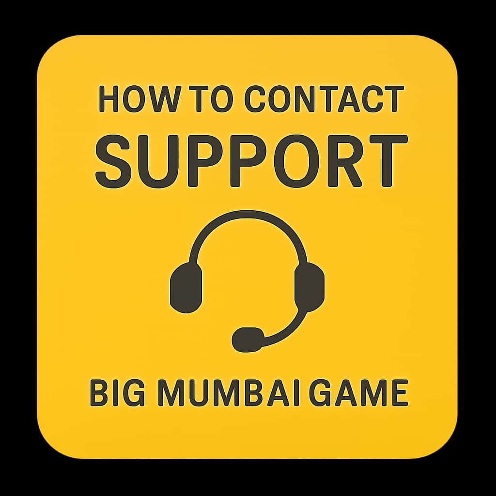 An icon depicting support contact options for Big Mumbai Game.