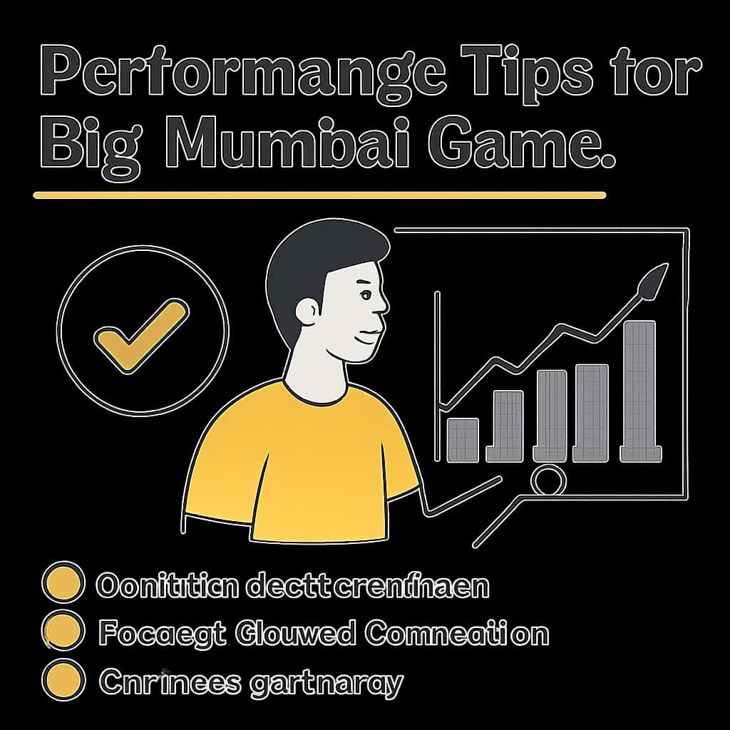 Diagram illustrating key performance tips for Big Mumbai Game.